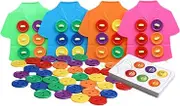 ifundom Funny Button Threading Toys for Kids Preschool Educational Lacing Game