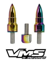NEOCHROME VMS RACING DISTRIBUTOR BOLTS + AMMO BULLET BEAUTY WASHERS HONDA ACURA (for: Honda)