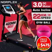 NORFLEX Electric Treadmill Home Gym Exercise Equipment Fitness Machine Gym Run