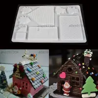 在飛比找蝦皮購物優惠-🍰免運🍰烘焙工具 聖誕屋PP果凍模具 巧克力模具 布丁模具 
