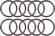 uxcell Fluorine Rubber O-Rings 30mm OD 25mm ID 2.5mm Width, Metric FKM Sealing Gasket, Pack of 10