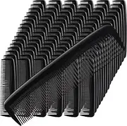 ahishfoneya 150 Pieces Hair Combs Bulk Styling Comb Pocket Hair Combs Set Small Plastic Comb Travel Comb 5 Inch Black Comb Fine Dressing Comb for Women and Men (A)