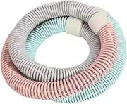 Frediuo Weighted Fitness Hoop Abdomen Fitness Circles Foldable Entertainment Training Spring Hoop Workout for Men Women Home Gym Kids