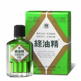 綠油精Green Oil (3g/5g/10g)【全成藥妝】