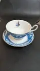The English Ladies Co Frozen 2 Elsa And Ana Teacup & Saucer Set Disney Princess