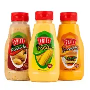 FRITZ Corn Sauce Hot Sauce Cheddar 240grs - Especially Ideal for your meals, ...