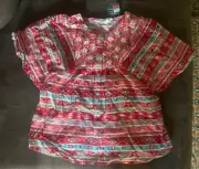 Pumpkin Patch Size 5 Girls Kaftan Style Top New
