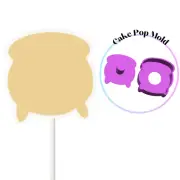 Cauldron Cake Pop Mold / Pusher