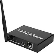 EXVIST H.265 1080P WiFi HDMI Video Encoder W/SD Card Slot Max. 128G DDNS HTTP RTMP RTSP TS UDP Hikvision Private Protool for IPTV Live Streaming to YouTube Facebook Vimeo etc.