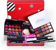 8pcs Professional makeup kit，All In One Cosmetics, Make up set teenagers girls，Girls make up set 9 to 12 With Lip gloss, eye shadow, mascara, eyeliner, concealer, etc.for Teenage & Adults