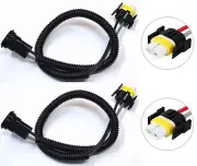 Extension Wire Ceramic S H11 Two Harness Head Light Low Beam Replace Connector (for: Chrysler)