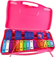 Eavnbaek Xylophone 25 Notes Glockenspiel Xylophone for Kids, Professional Xyl...