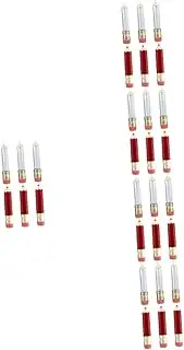 Healeved Sets Empty Lipstick Tubes Lip Gloss Bottles Refillable Containers Pencil Shape for Travel Pcs