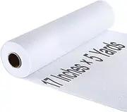 Fusible Fleece Interfacing, One-Sided Loft Fusible Fleece for Sewing, Quilting, Crafts, Clothing, Bags (17 Inches x 5 Yard) Heavy Weight, Easy Iron-On Application, Enhanced Projects