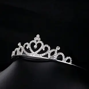湯姆新皇冠頭帶女士鑽石皇冠女士珠寶頭帶兒童帶珍珠王子髮飾 A072