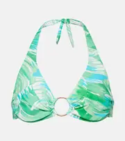 [Melissa Odabash] Melissa Odabash Brussels bikini top AU 16 green