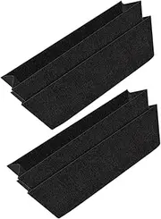 KITANDOVE 4pcs Flowerpot Liner Felt Pot Liners Plant Trays for Pots Plants Terracotta Large Nursery Outdoor Planter Inserts Drainage Planters Garden Floral House Felt