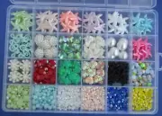 #24 Gems Embellishments Polished Flat Back Many Sizes Colors Scrapbook Crafts