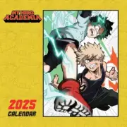 My Hero Academia Calendar 2025 - Square Wall Calendar