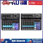 8 6 Channel Mixer Sound Mixing Console USB Soundcard Number Live Broadcast A6 A8