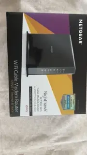NETGEAR Nighthawk Ac1900 Wireless Cable Modem Router Xfinity Net&voice