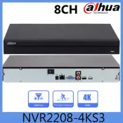 Dahua NVR2208-4KS3 12 MP 8CH 1U 2HDDs Lite NVR Network Video Recorder H.265+