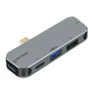 Grade A PD Charging Port with Type C to USB-C/USB 3.0/USB 2.0 Hub For ALL Device
