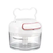 2Pcs Garlic Mincer Garlic Chopper Mini Food Processor Multi-Function Press For Seasoning Spice Onion Chopper Garlic Crusher