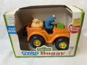Vntg Sesame Street Cookie Monster Buggy In Box
