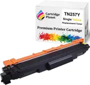 Yellow Compatible Toner Cartridge for Brother TN-257Y TN257Y (2,300 Pages) for DCPL3510CDW HLL3230CDW HLL3270CDW MFCL3745CDW MFCL3750CDW MFCL3770CDW