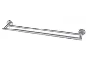 New Bradley Dynamic Dy0262 Double Towel Rail - Silver 750Mm L
