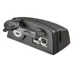 Narva Heavy Duty Twin 50 Amp Hd Connector USB & USB-C Socket - 81174BL