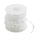 White Plastic Beaded Cord Louver Accessories Blind Bottom Chain Connector