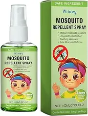 Anti-Bite Spray - 100ml Non Itch Spray for People | Long Lasting Anti-Bite Fly Repeller Liquid, Non Itch & Anti-Sting Solutions, Gentle Stop Itch Spray for Outdoor