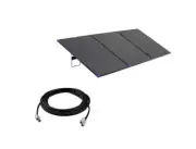 Kings 300W Folding Solar Panel Up to 25A at 12V + 12m Extension Lead