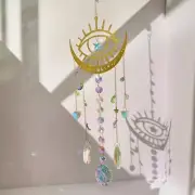 Evil Eye Suncatcher, Rainbow Maker Sun Catchers Indoor Window Crystal Prisms