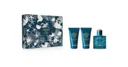 Versace Eros Gift set for men Eau de Toilette 50 ml + perfumed shower gel 50 ml + after-shave balm 50 ml