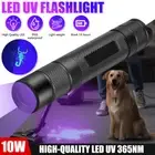 365nm UV Light LED Flashlight Blacklight Pet Urine Inspect Detector Torch Lamp