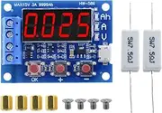 Aswalling 1.2V-12V Battery Capacity Meter Discharge Tester Analyzer 18650 Lithium Ion Lithium Lead Acid Battery Capacity Meter