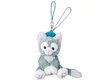 在飛比找樂天市場購物網優惠-真愛日本 樂園經典 經典 坐姿娃吊飾 傑力東尼 畫家貓 吊飾