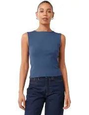 [Forever New] Francis Boat Neck Tank Top in Blue