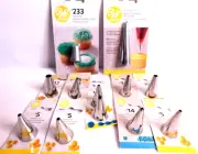 Wilton Icing Tip Lot Baking Cakes Cupcake Decorating Cooking Filling Tin NEW ❤