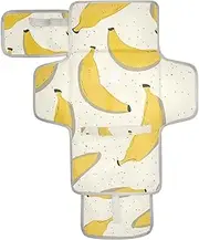 Reusable Diaper Changing Pads with Tissue Pocket Portable Changing pad for Baby with Built-in Pillow