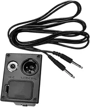 MERRYHAPY Acoustic Guitar Battery Box with Cable Pin B Type Output Jack for Amplifiers and Effects Pedals for Active Pickup Bass and Ukulele Eq Use