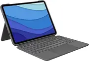 Logitech Combo Touch iPad Pro 11-inch (1st, 2nd, 3rd, 4th gen - 2018, 2020, 2021, 2022) Keyboard Case - Detachable Backlit Keyboard, Click-Anywhere Trackpad