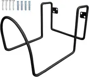 Garden Hose Holder - Water Hose Holder Wall Mount | Garden Hose Holder Freestanding | Water Hose Storage | Metal Water Hose Holder | Wall Mount Garden Hose Hanger | Hose Rack for Yard Garden