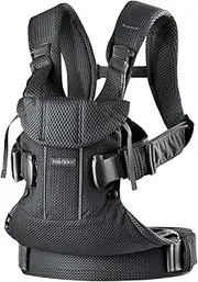 BabyBjörn 098025 Baby Carrier, One Kai Air, Black, 1 Piece