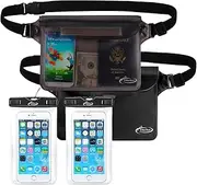 AiRunTech Waterproof Dry Bag and Waterproof Cell Phone Bag for Outdoor Water Sports, Boating, Hiking,Kayaking,Fishing