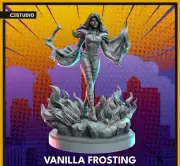Vanilla Frosting - 40mm Crisis Protocol Proxy Mini | Superhero | C27 Mini