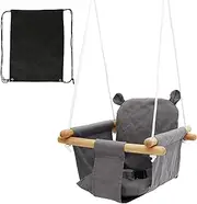 Baby Swing, Baby Hanging Swing Seat with Adjustable Safety Belt, Portable Toddler Hanging Chair, Secure Baby Swing Seat for Outdoor and Indoor